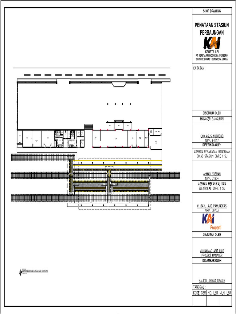 Penataan Stasiun Kereta Api Sumut | PDF