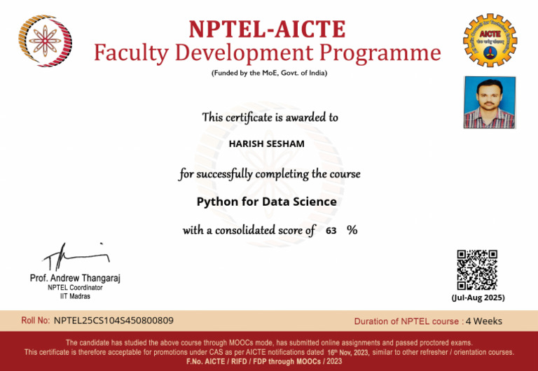 Python for Data Science Course Overview | PDF