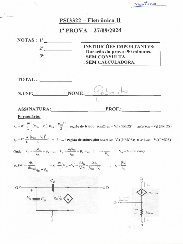 P1 2024 | PDF