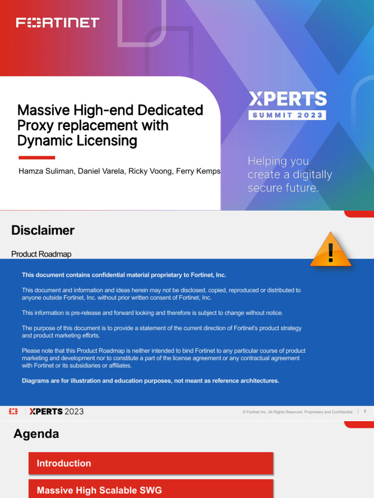 Fortinet Product Roadmap Overview | PDF | Proxy Server | Cloud Computing