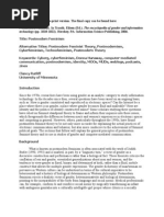 Download Postmodern Feminism by Clancy Ratliff SN96626345 doc pdf
