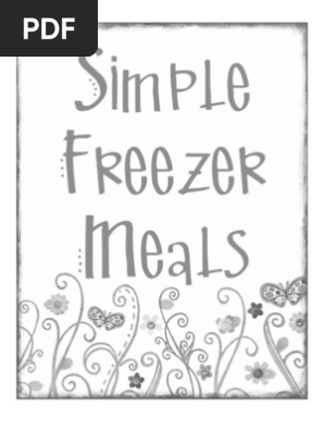 Freezer Meals