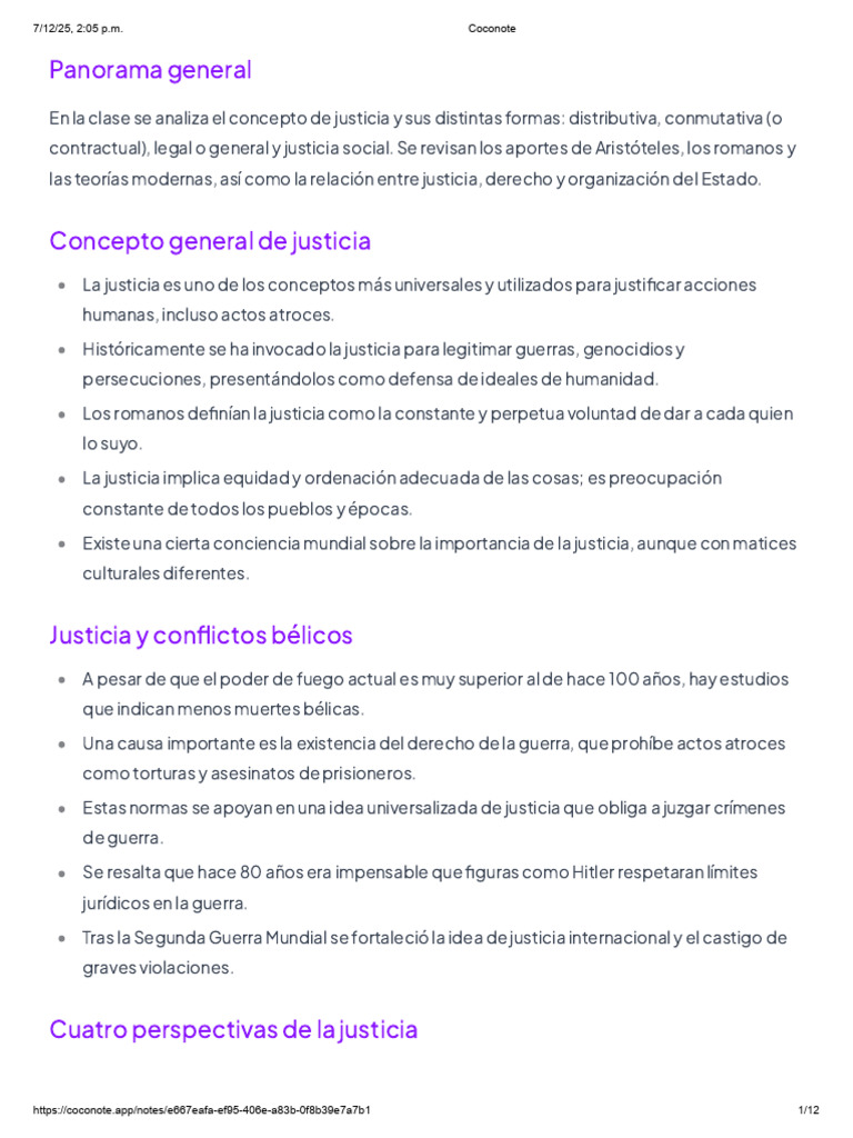 Conceptos y Perspectivas de Justicia | PDF | Justicia | Crimen y violencia