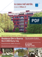 Residenze Olmi e Querce Milano 3 - Pagina pubblicitaria per Trovocasa