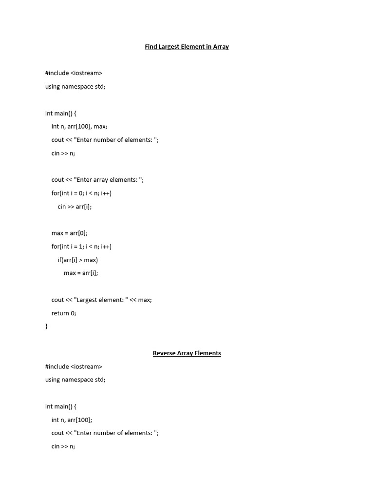 A Great C++ Excercise for Beginners | PDF | Namespace | C++