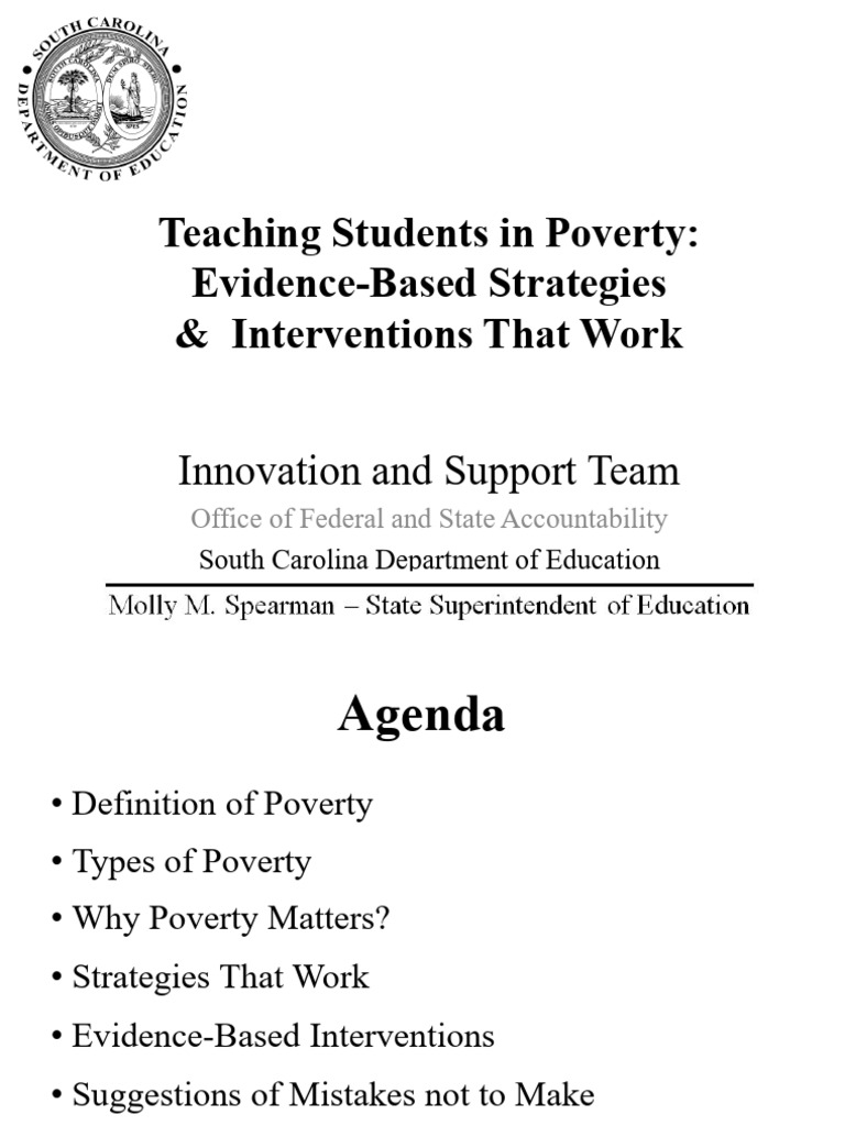 Strategies for Teaching Students in Poverty | PDF | Poverty | Poverty ...