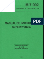(Ejército Español) MI7-002 Manual de Instrucción de Supervivencia
