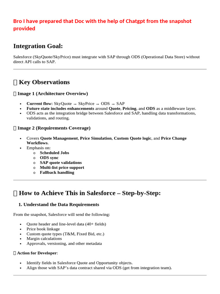Integration Approach_Bro I Have Prepared That Doc | PDF | Software | Data