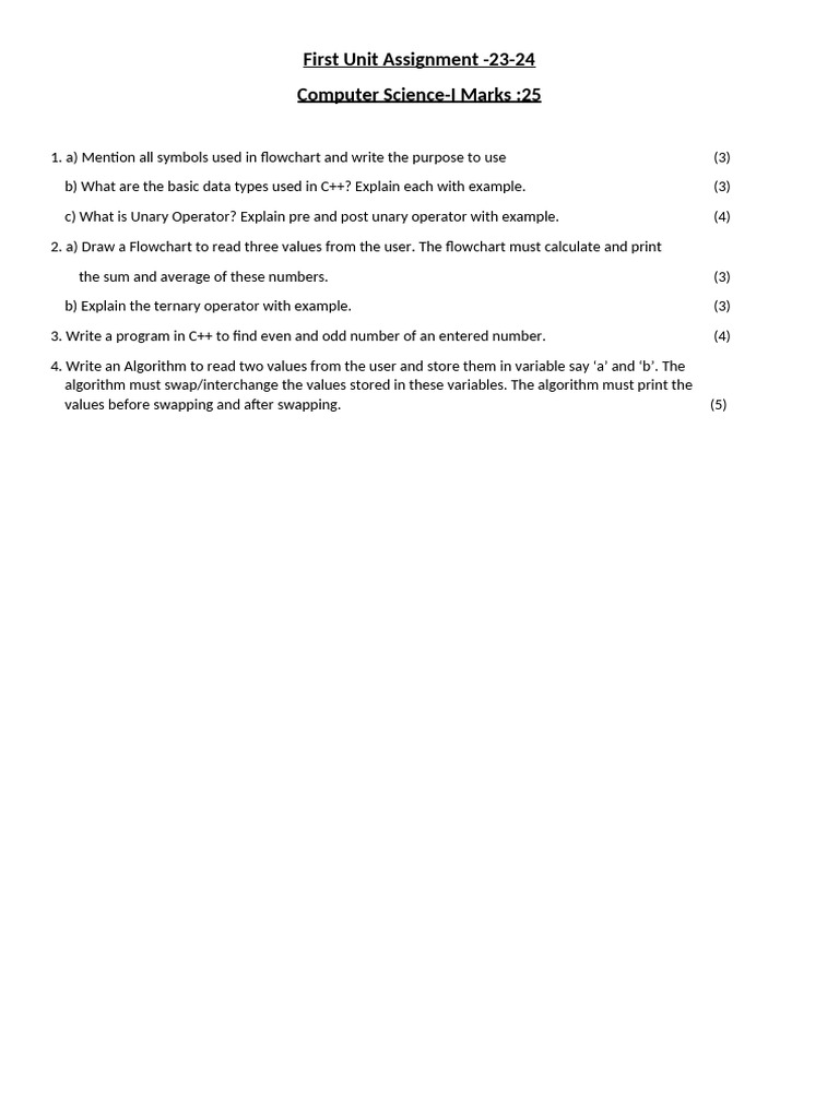 CS-1 ( Assignment ) (2) | PDF