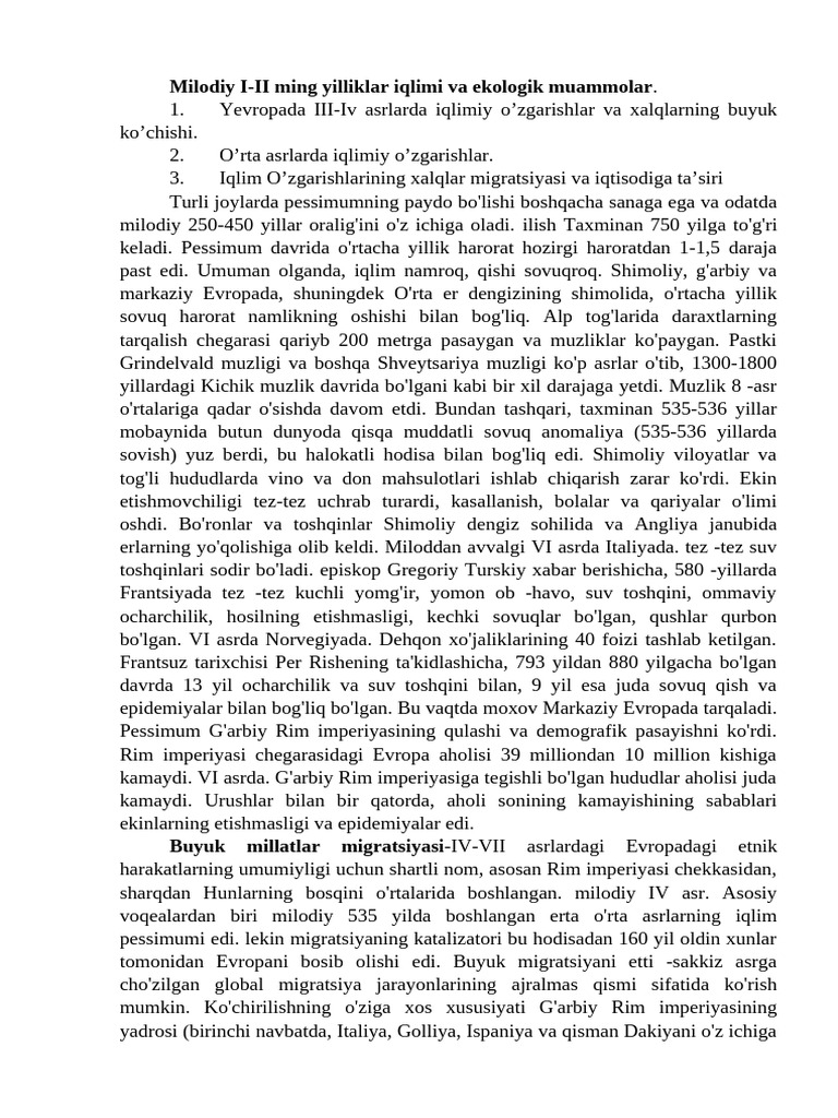 9 Ma'ruza | PDF