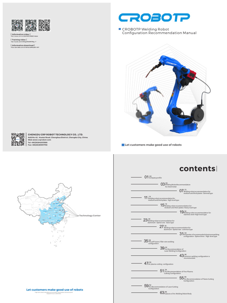 Welding Robot Configuration Guide | PDF | Welding | Construction
