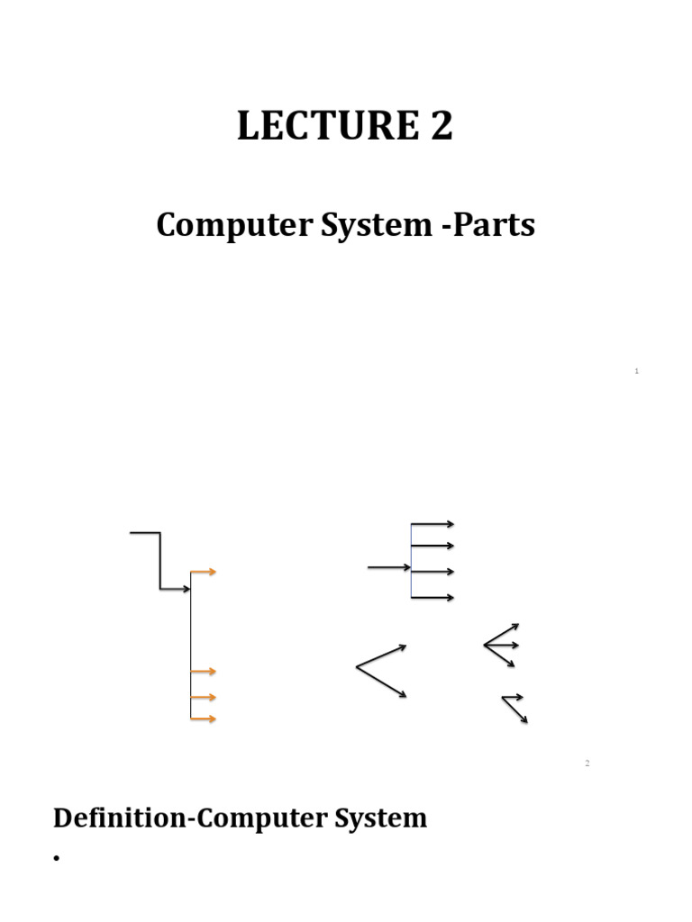 LECTURE 2 (1) | PDF | Operating System | Central Processing Unit