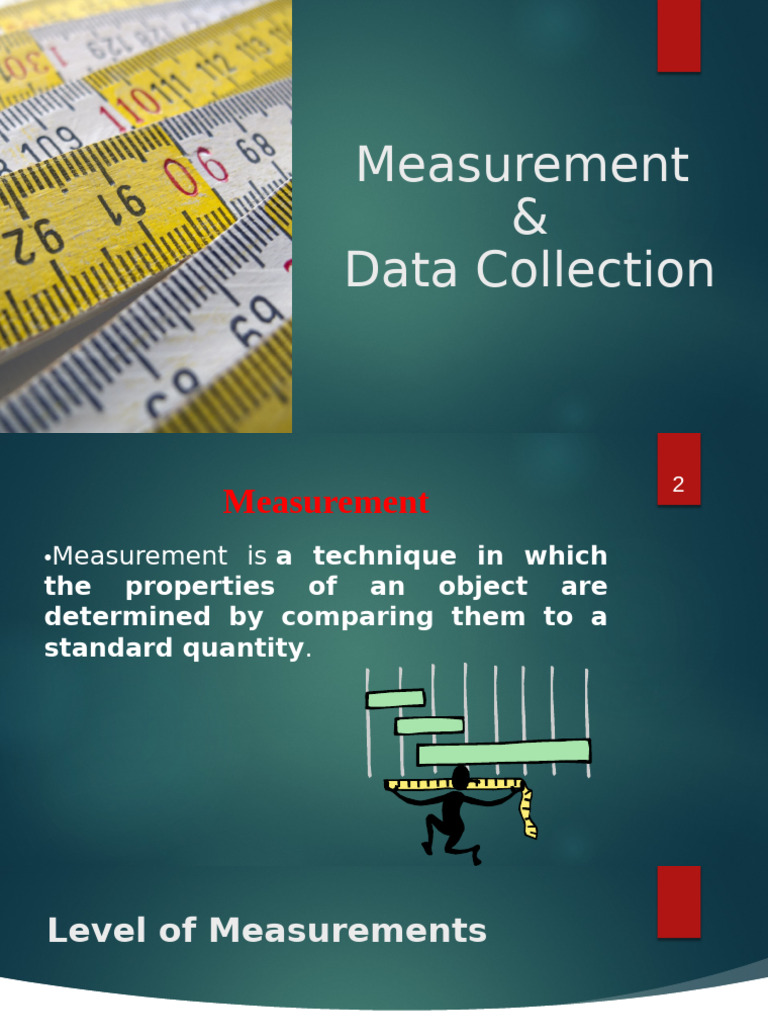 Understanding Measurement Scales and Data Collection | PDF | Level Of ...