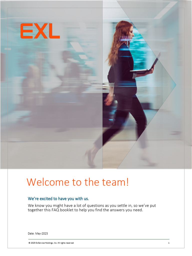 EXL Employee FAQ and Onboarding Guide | PDF | Harassment | Employment