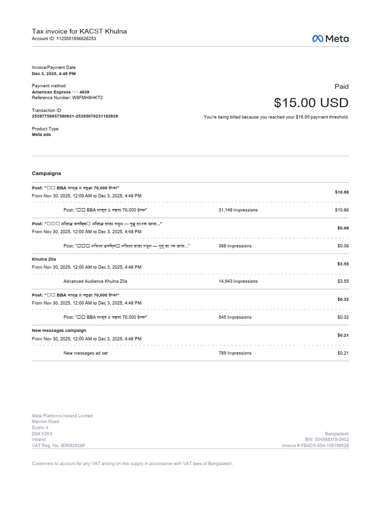 2025-12-03T16-48 Transaction #26 | PDF | Invoice | Economies