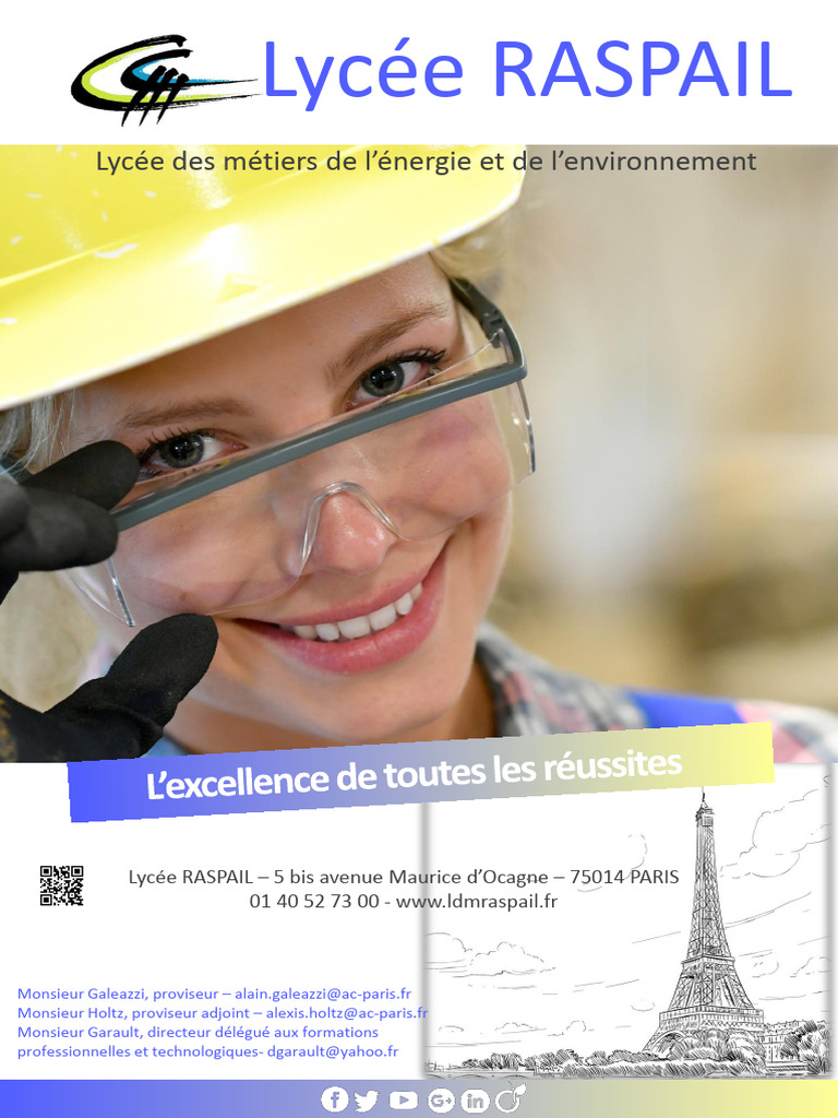 Lycée Raspail : Formations en énergie et environnement | PDF | Énergie ...