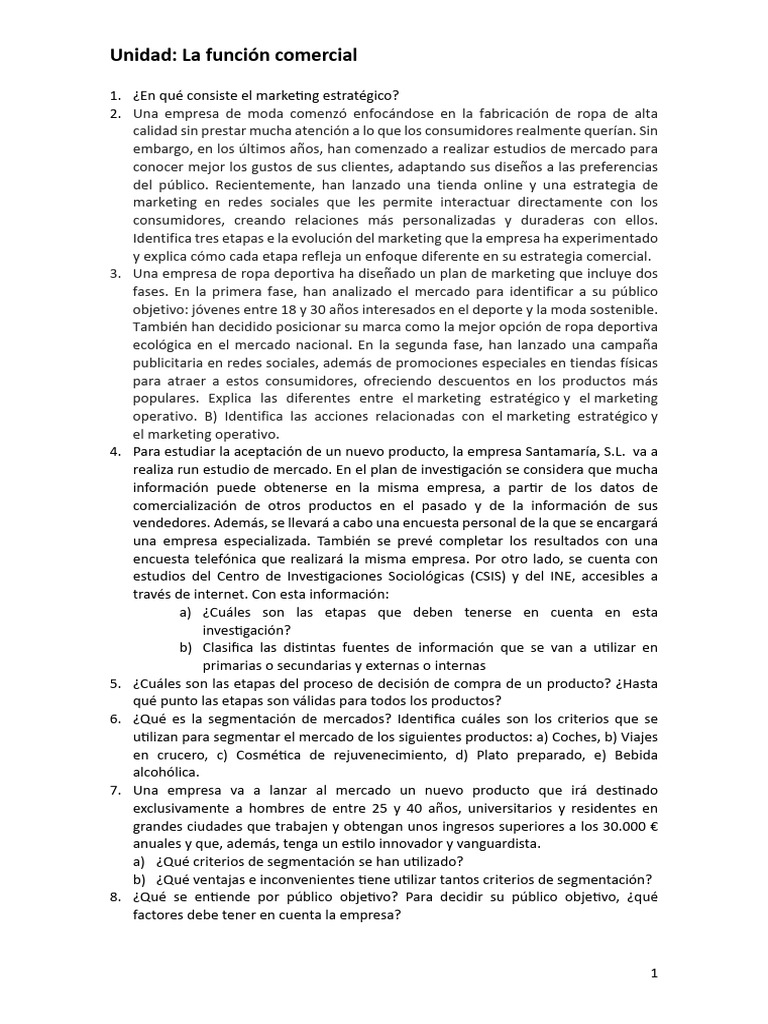 Estrategias de Marketing Comercial Efectivas | PDF | Marketing ...