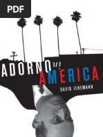 David Jenemann - Adorno in America