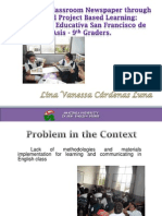 Creating A Classroom Newspaper Through Task and Project Language Learning