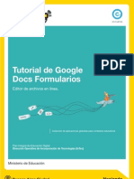 Tutorial Google Docs Formularios