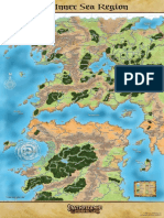 Pathfinder Chronicles Map The Inner Sea Region