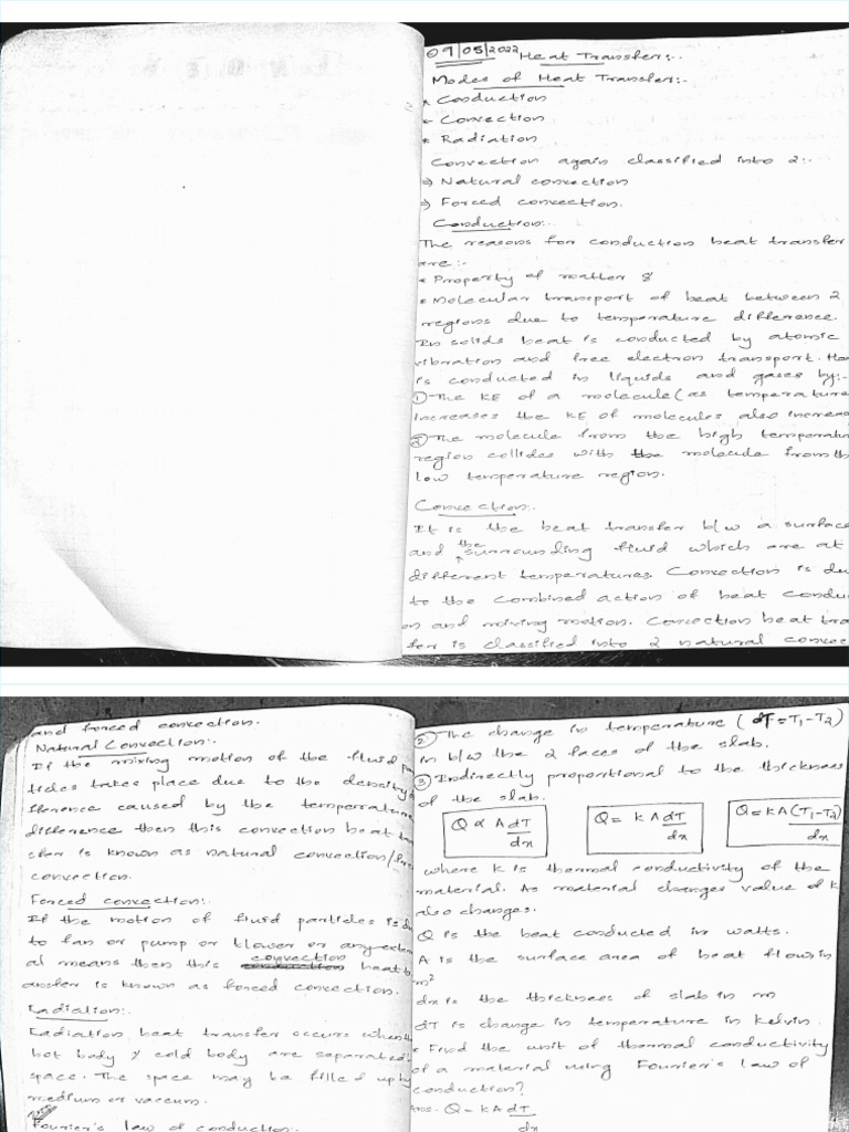 HMT Complete Notes | PDF
