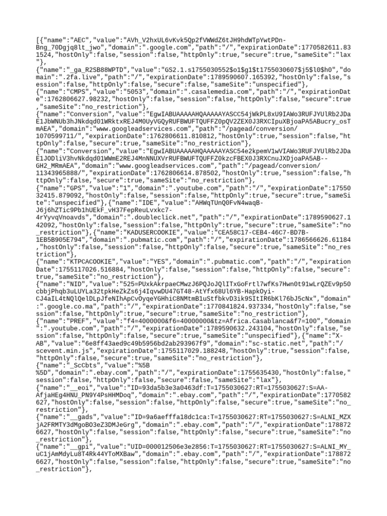Cookie Data Analysis and Management | PDF | Http Cookie | Apple Watch