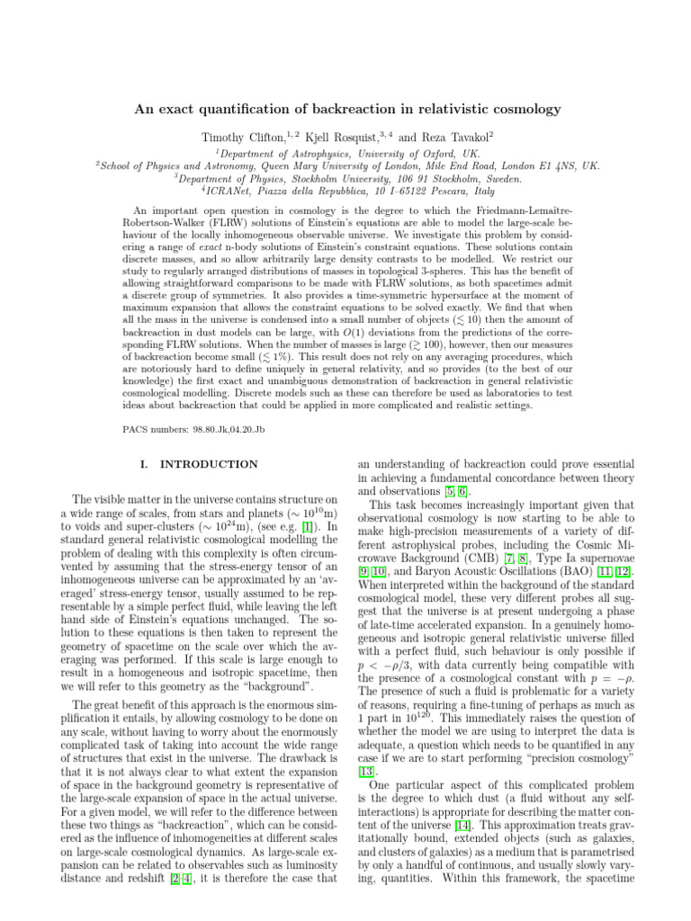 1203.6478v4 | PDF | General Relativity | Physical Cosmology