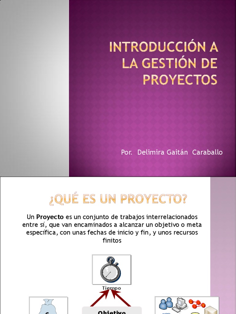 Introduccion A La Gestion de Proyectos Sociales | PDF | Gestión de ...