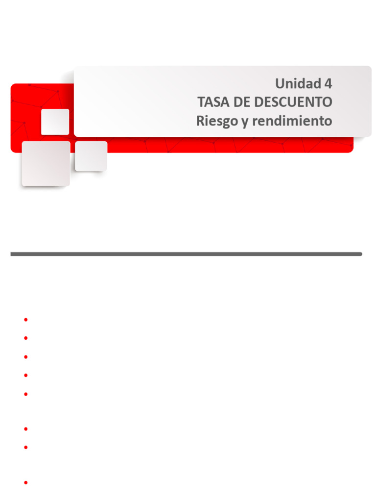 Riesgo y rendimiento en inversiones financieras | PDF | Modelo de ...