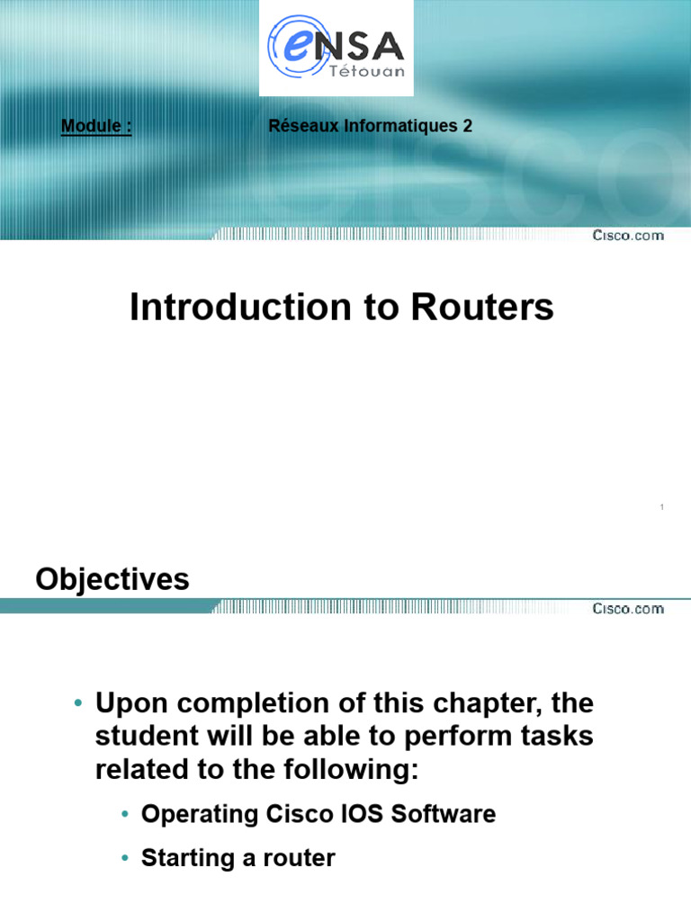Introduction to Cisco IOS Software | PDF | Computer Terminal | Command ...