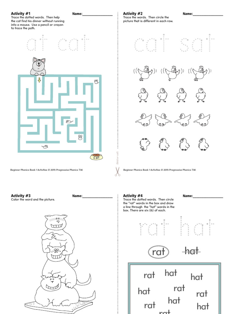 Beginner Phonics Activities for Kids | PDF | Phonics | Learning