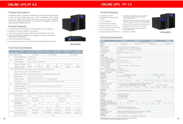 Custom Online UPS Solutions for SMEs | PDF | Alternating Current ...