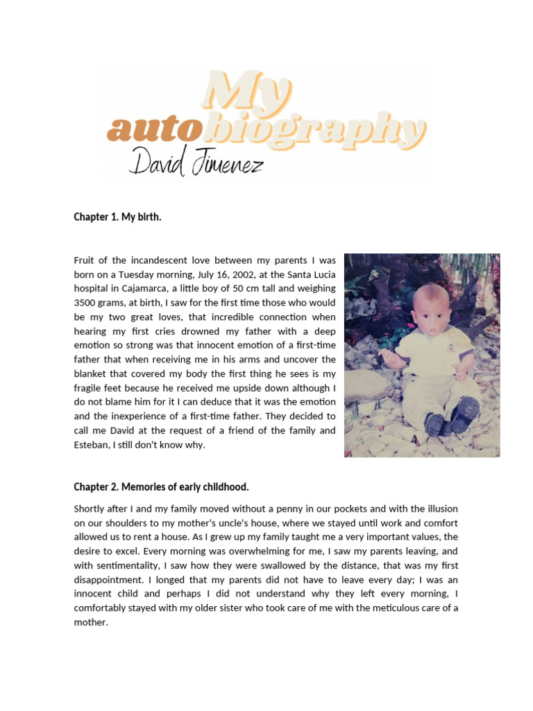 Auto Biography | PDF | Teachers | Knowledge