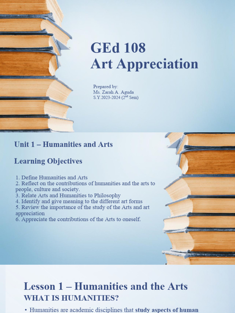 art ap. unit 1 | PDF | The Arts | Aesthetics