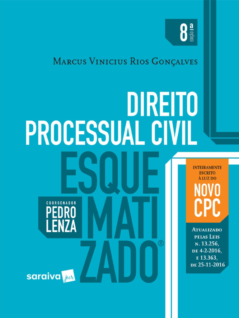 Direito Processual Civil Esquematizado | PDF | Litisconsórcio ...