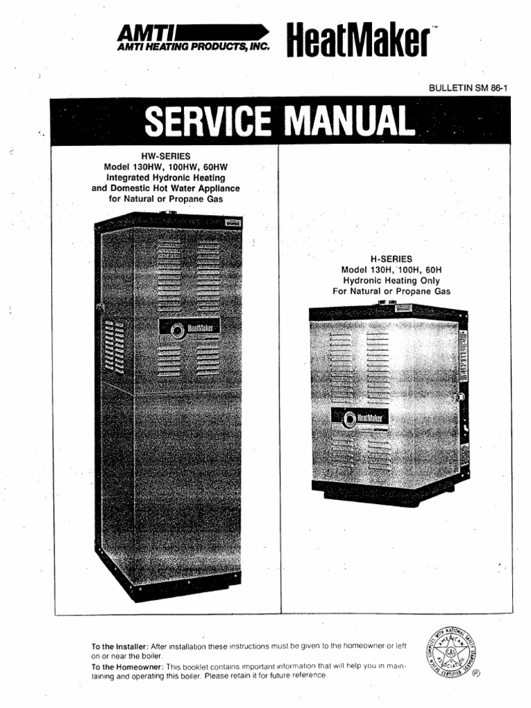 heatmaker_HandHW_Manual_186-XXXX_to_188-XXXX | PDF