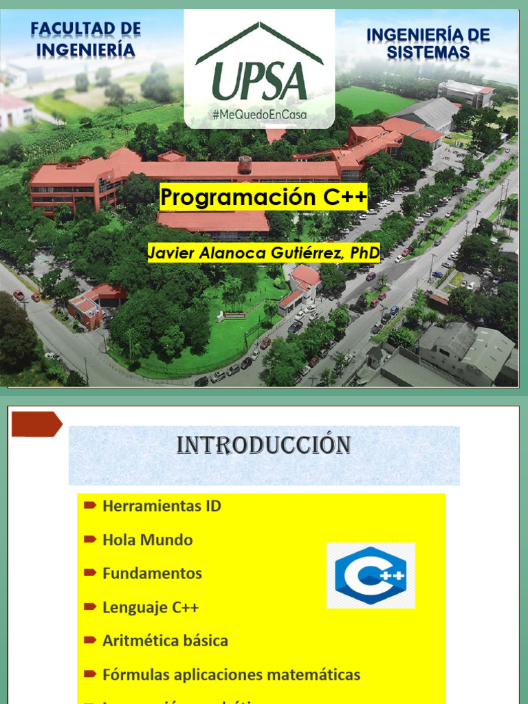 Fundamentos de Programación en C++ | PDF | Lenguaje de programación ...