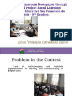 Creating a Classroom Newspaper through Task and Project Language Learning