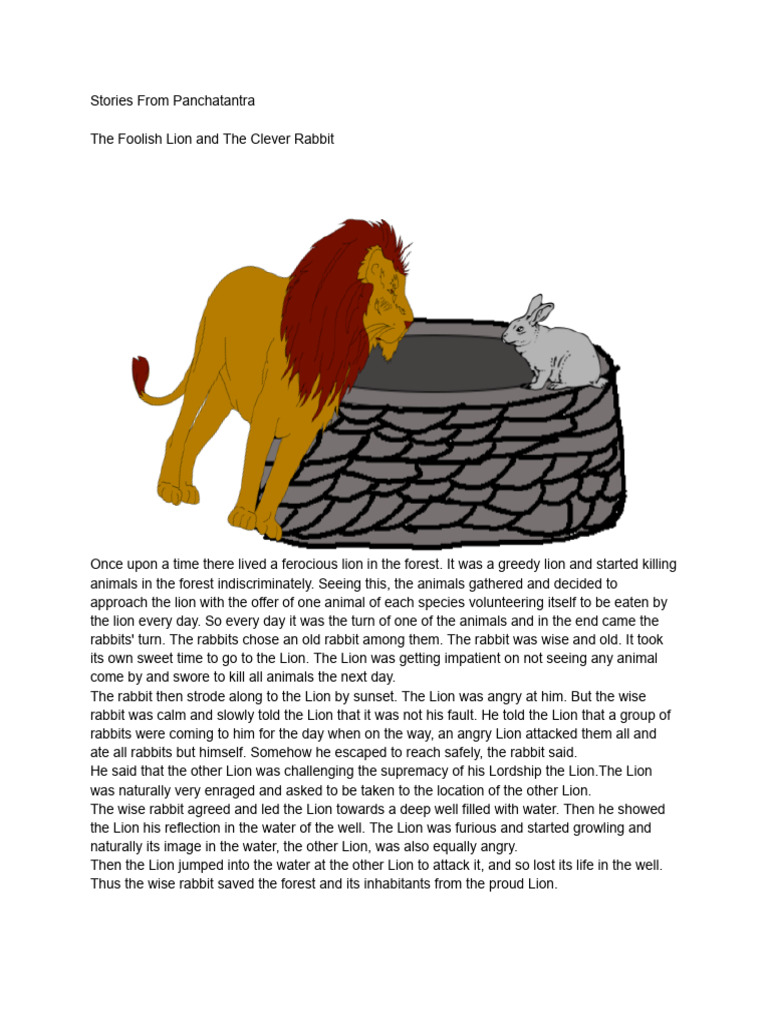 Panchatantra Tales: Wisdom and Wit | PDF