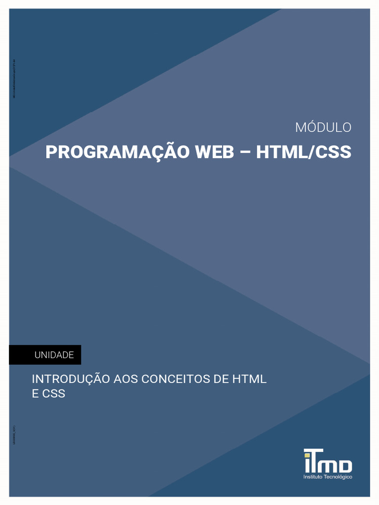 Introdução a HTML e CSS para Web | PDF | Html | Rede mundial de ...