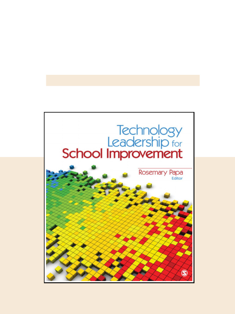 Technology Leadership for School Improvement available any format | PDF