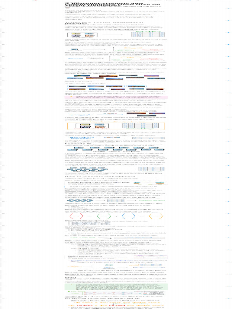 A Beginner-friendly and Comprehensive Deep Dive on Vector Databases | PDF