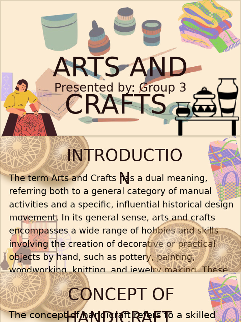 Essential Tools for Arts and Crafts | PDF | Crafts