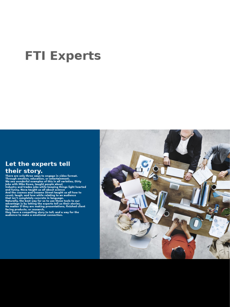 FTI Experts | PDF