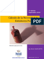 Calculo Necesidad Extintores Portatiles 1a Edicion