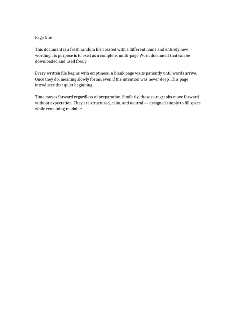General Placeholder Text | PDF