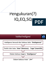 Psikologi 7 Pengukuran Iq, Eq, SQ