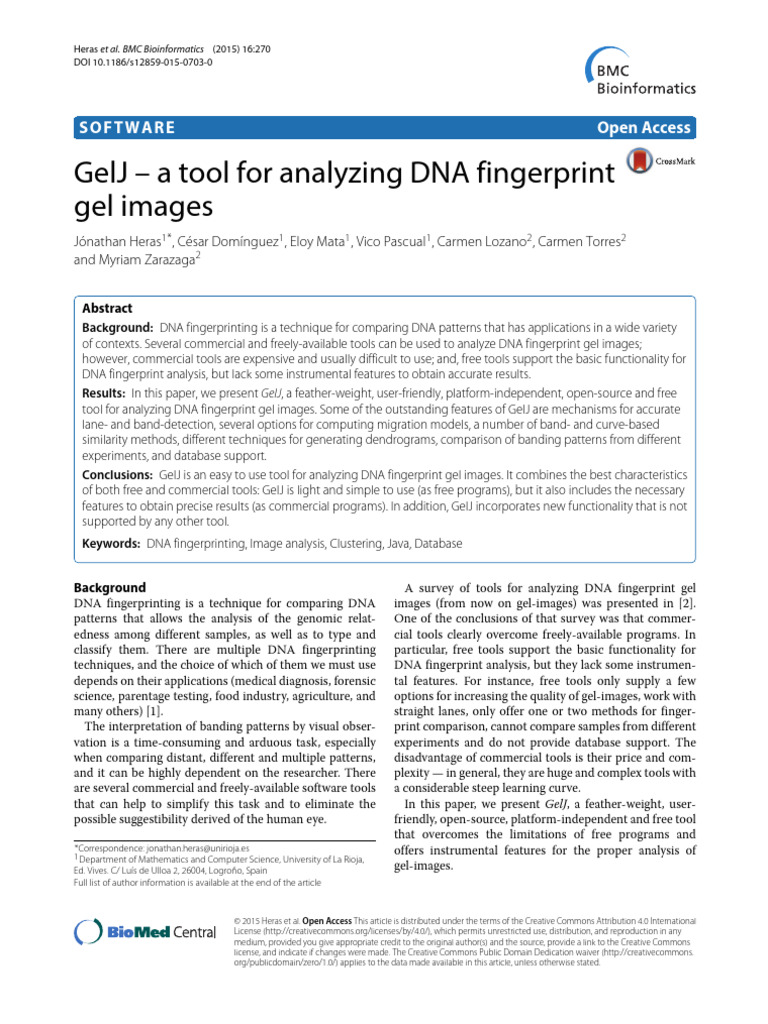 s12859-015-0703-0 | PDF | Cluster Analysis | Dna Profiling