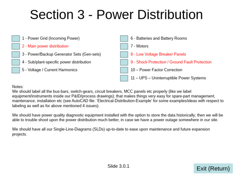 Section 3.0-Power Distribution | PDF